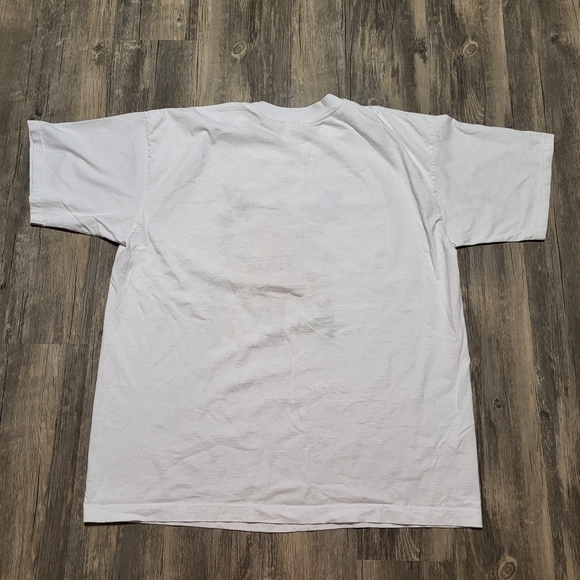 Vintage Cancun Mexico Graphic Tee Parrot Floral Paradise Shirt Size 2XL XXL - Picture 3 of 4